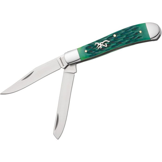 Browning Trapper Green Jigged Bone