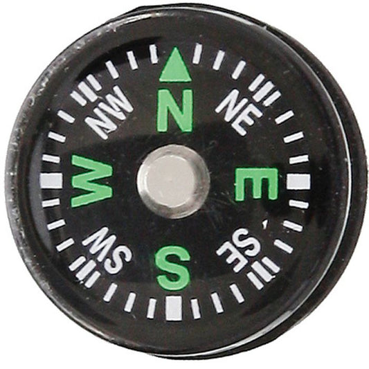 Marbles Magnified Face Mini Compass Glow in the Dark Fluorescent Markings