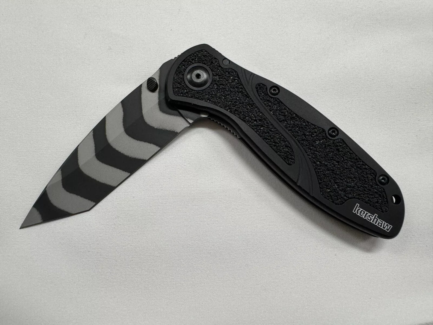 Kershaw Blur Tiger Stripe Assisted Opening Knife