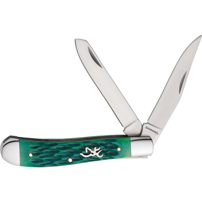 Browning Trapper Green Jigged Bone