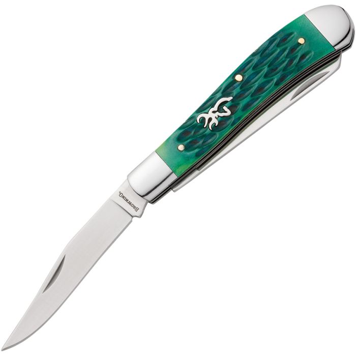 Browning Trapper Green Jigged Bone