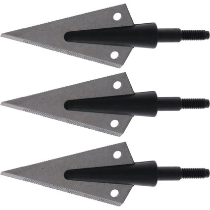 3 Pack Cold Steel Bone Saw Broadheads Serrated Edge Cheap Shot