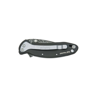 Kershaw Chive Assisted Opening Frame lock Damascus Folding Knife