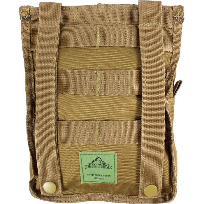 Red Rock Outdoor Gear Lg MOLLE Utility Pouch Coyote