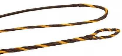 Joeys Bowstrings B55 Recurve Flemish Twist Bowstring 52" Yellow & Brown